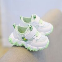 Mùa Xuân Phong Cách Mùa Hè Nam Nữ Giày Bé Tập Đi Giày Đế Mềm Thoáng Khí 0-1-3 Tuổi Trẻ Em Bé Lưới Giày20250324