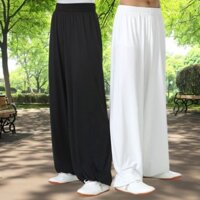 Mùa Xuân Thái Cực Quần Nam Kích Thước Lớn Rời Yoga Bloomers Nữ Mỏng Phong Cách Băng Lụa Thái Cực Quyền Anh Quần Áo Luyện Tập Võ Thuật Quần Mùa Xuân Thái Cực Quần Nam Size Lớn Rời Yoga Bloomers Nữ Phong Cách Mỏng Ice Silk Tai Chi Quần áo đấm bốc Quần luyện