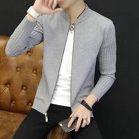 Mùa Xuân Thu Áo Khoác Nam Phiên Bản Hàn Quốc Slim-fit Dệt Kim Cardigan Mùa Thu Hợp Thời Trang Áo Khoác Mỏng Nam Đẹp Trai Hàng Đầu