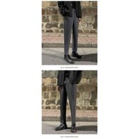 Mùa xuân và mùa hè mới thẳng nhỏ phù hợp với quần nam kinh doanh chính thức mỏng phù hợp với mùa thu giải trí phù hợp với quần bé trai