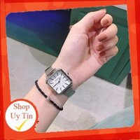 (Mua2 tặng1) Đồng hồ ULZZANG nữ dây da mềm mặt vuông cổ điển (KÈM HỘP) -kính nữ -kính cao cấp