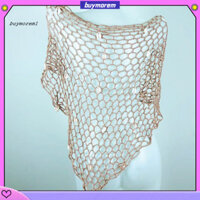 Muam Bãi Biển Phụ Kiện Thời Trang Đa Năng Đi Biển Che Lấp Lánh Vỏ Thêu Trang Trí Lưới Cá Bikini Che Phủ Phong Cách Đi Biển Bọc Cho Mùa Hè Vui Vẻ Ở Đông Nam Á