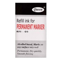 Mực Bút Lông Dầu Queen RFI-01 (Màu Đen)