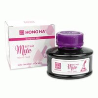 Mực Bút Máy Hồng Hà 60ML, Màu Xanh, Tím, Đen