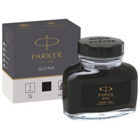 Mực bút máy Parker lọ mực không carbon, khô nhanh không chặn bút