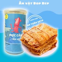 Mực cán tẩm gia vị 200g Bop Bep- đồ ăn vặt ngon, đồ ăn vặt Hà Nội