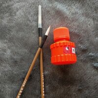 Mực Chu Sa phong thủythư pháp,phong thủy,khai nhãn...-3 hộp tặng viết lông vẽ