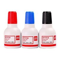 Mực Con Dấu DELI - Mực Nước Dùng Được Mọi Con Dấu 40ml
