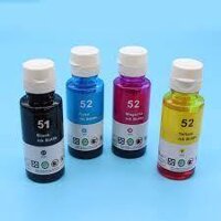 Mực dành cho máy in HP Ink Tank 410, combo gồm 4 màu đen, xanh, đỏ, vàng