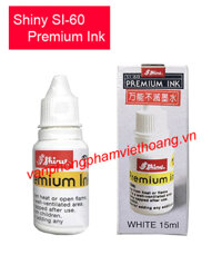 Mực dấu dầu đa năng Shiny Premium Ink SI-60 (Trắng)