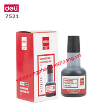 Mực dấu Deli 7521 (dùng cho dấu nhảy số)