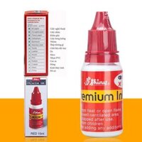 Mực dấu đỏ Shiny Premium, đóng trên mọi chất liệu