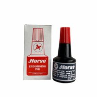 Mực dấu Horse 30ml đỏ