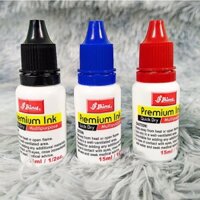 Mực Dấu Nhanh Khô Bám Chắc Trên Mọi Chất Liệu 15ml Shiny SI 61/62/63