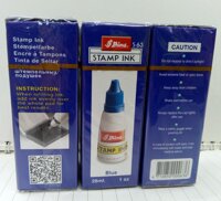 Mực dấu Shiny S-63 28ml màu xanh dương