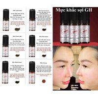 Mực điêu khắc sợi chân mày Sexybrow GH chính hãng Mỹ 12ml - SexybrowGH phun mày tạo nét, dáng mày cong Tây cong ngang