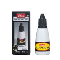 Mực đổ con dấu màu đen Shiny S-61
