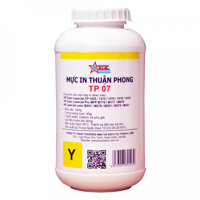 Mực đổ Thuận Phong TP07 dùng cho máy in màu HP CP1025  1215  1515  2025 - Vàng - Hàng Chính Hãng