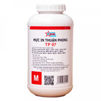 Mực đổ Thuận Phong TP07 dùng cho máy in màu HP CP1025  1215  1515  2025 - Đỏ - Hàng Chính Hãng