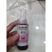 Mực Epson 673 màu đỏ nhạt dành cho máy Epson L805 / L850 / L1800 / L810 / L800-đỏ nhạt (Light Magenta)