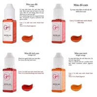 Mực GH Màu Môi Mẫu Mới Mực Phun Xăm