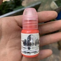 mực hồng san hô perma blen, Angelica 18