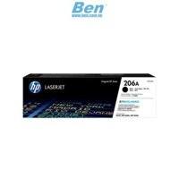 Mực hộp máy in laser HP 206A Black (W2110A) - Dùng cho máy in HP Color LaserJet Pro M255 series, HP Color LaserJet Pro MFP M282 series, HP Color Lase