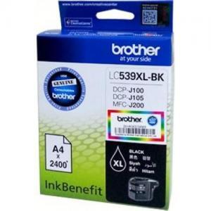 Mực in phun Brother LC539XLBK (LC-539XL-BK) - Dùng cho máy in Brother DCP-J100, J105, MFC-J200