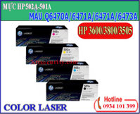 Mực HP laser màu Q6470A | Q6471 | Q6472| Q6473[Giá từ 1xxx]