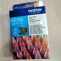 Mực in Brother LC-73C Ink dùng cho máy in Brother MFC-J430W, MFC-J625DW, MFC-J6510DW/ J6710DW - Hàng Brother Việt Nam