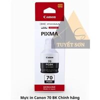 Mực in Canon 70 Chính Hãng - Canon G5070/ G6070/ GM2070                         &nbsp(&nbspBK&nbsp)