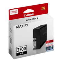 Mực In Canon PGI-2700PBK Cho Máy In Canon MAXIFY iB4070, MB5070, MB5370 - Hàng Chính Hãng