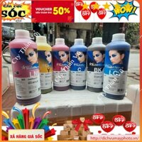 Mực in chuyển nhiệt Inktec loại 1 lít chuẩn chuyên dụng cho in chuyển nhiệt áo bóng đá xưởng in lớn dùng cho Epson L800