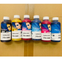 mực in chuyển nhiệt inktec 390k / 1 bộ 6 màu 100ml