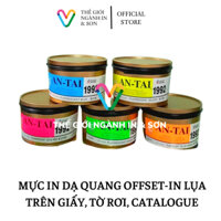 Mực in dạ quang in offset An-Tai 1992, mực in lụa trên giấy để in tờ rơi, brochure, catalogue quảng cáo