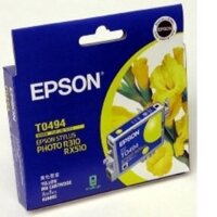 Mực in epson C13T049490 (T0490) màu vàng