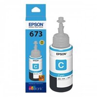 Mực in Epson T673 Cyan Ink Bottle (C13T673200)Mực in Epson L800,L805,L810,L850,L1800 - CHÍNH HÃNG