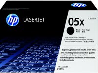 Mực in HP 05X High Yield Black Original LaserJet Toner Cartridge (CE505X)