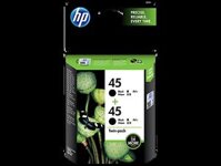 Mực in HP 45 2-pack Black Original Ink Cartridges (CC625AA)