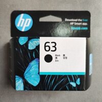 Mực in HP 63 Black Original Ink Cartridge (F6U62AA) - Hàng chính hãng HP Việt Nam