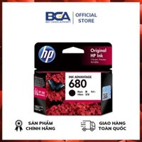 Mực in HP 680 Black Original Ink Advantage Cartridge F6V27AA - Hàng chính hãng