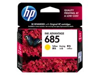 Mực in HP 685 Yellow Ink Cartridge (CZ124AA)