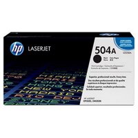 Mực in Laser màu HP 504A Black (CE250A) - Màu đen - Dùng cho HP CP 3525N, 3525DN, 3525x HP CM-3530, 3530Fs In