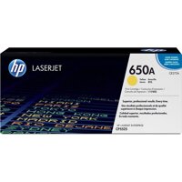 Mực In Laser Màu HP 650A Yellow Original LaserJet Toner Cartridge (CE272A)