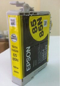 Mực in màu chính hãng màu vàng Epson T60