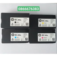 Mực in màu Hp 955 hàng bóc máy bộ 4 màu Hp 7720/ 7740/ 8210/ 8216/ 8710/ 8720/ 8730