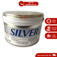 Mực in offset S-97 Silver mực in lụa nhũ bạc trên giấy nhập khẩu Hàn Quốc