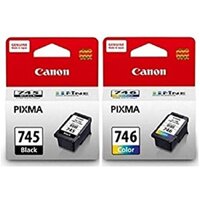 Mực in phun Canon PG - 745S/746S dùng cho máy in CANON: TR4570S/ MG2470/ MG2570/ iP2870/ TS207 – Hàng chính hãng Canon
