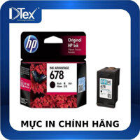 MỰC IN PHUN HP 678 ĐEN (CZ107AA) - HÀNG CHÍNH HÃNG