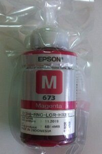 Mực in phun màu Epson L800-Màu đỏ T6733